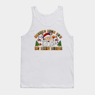 There's Some Ho's In This House Christmas Santa Tank Top